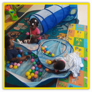 image of toddlers playing